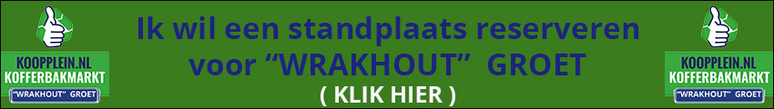 Inschrijven Wrakhout in Groet